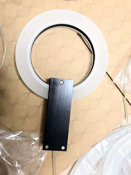 Lights of Scandinavia - Halo - Modern hanging stair LED chandelier. Perfect for creating a mood in any corner or in a stair. Aluminum/acrylic rings. Specifications Light Source LED Bulbs Base Type 2G11 Is Bulbs Included Dimmable Switch Type Power Source AC, 110-240V Lighting Area Coverage Installation Type Semiflush Mount Body Material Acrylic Warranty 2 years Certification CCC, CE, CQC, FCC, GS, LVD, PSE, ROHS, SAA, UL