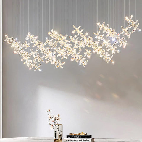 Cross Star Crystal Chandelier