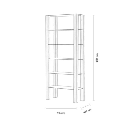 Bleeker Shelving Unit Specifications